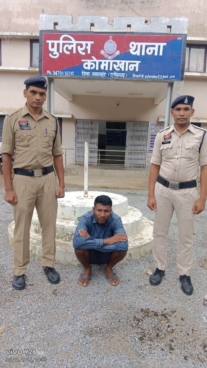 महासमुंद पुलिस की बड़ी कार्रवाई: उड़ीसा से छत्तीसगढ़ गांजा खपाने वाला मुख्य तस्कर गिरफ्तार, ‘एंड टू एंड’ जांच में हुआ बड़ा खुलासा